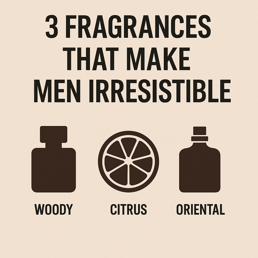 3 types of men's fragrances that make men irresistible