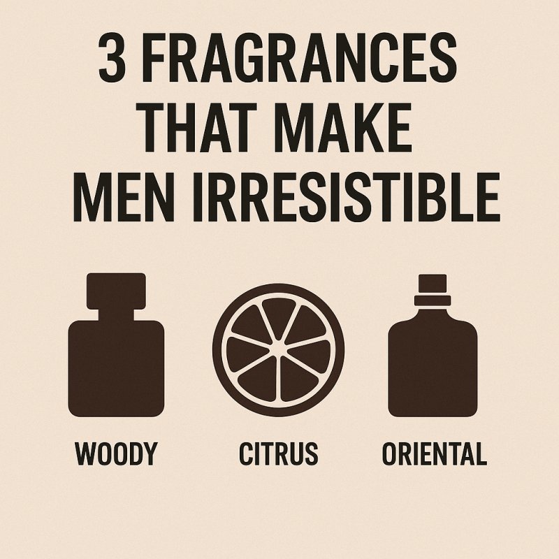3 types of men's fragrances that make men irresistible